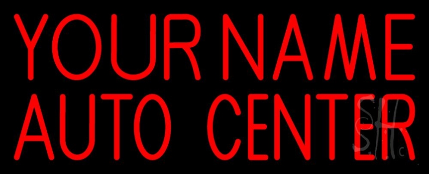 Custom Auto Center Neon Sign