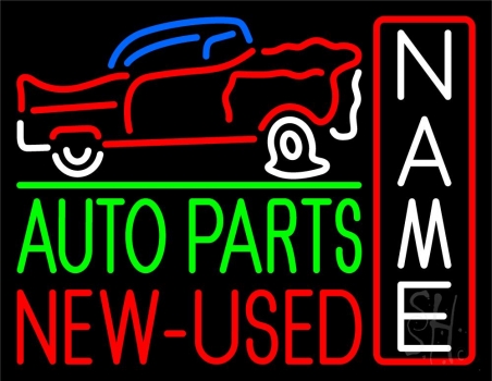 Custom Auto Parts 1 New Used Neon Sign