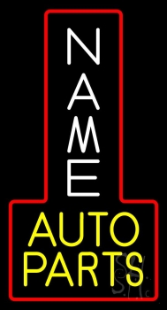Custom Auto Parts 2 Neon Sign