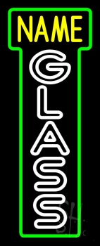 Custom Double Stroke Glass Neon Sign