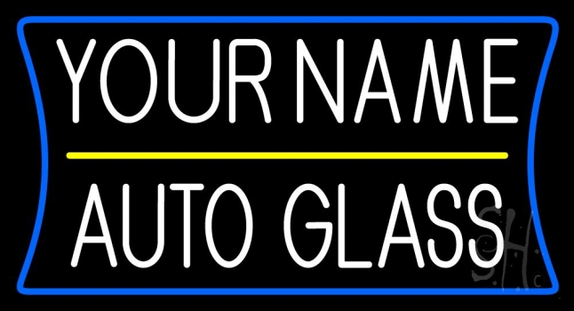 Custom Glass 2 Neon Sign