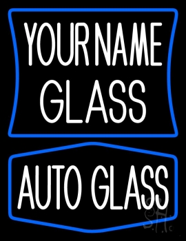 Custom Glass Neon Sign