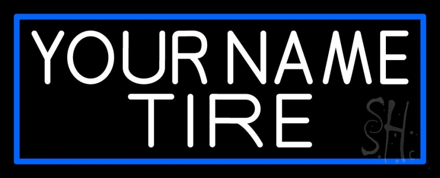 Custom Tire 1 Neon Sign