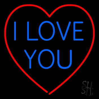 Wedding With Heart Neon Sign