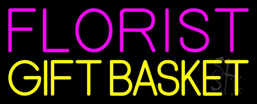 Florist Gifts Baskets Neon Sign