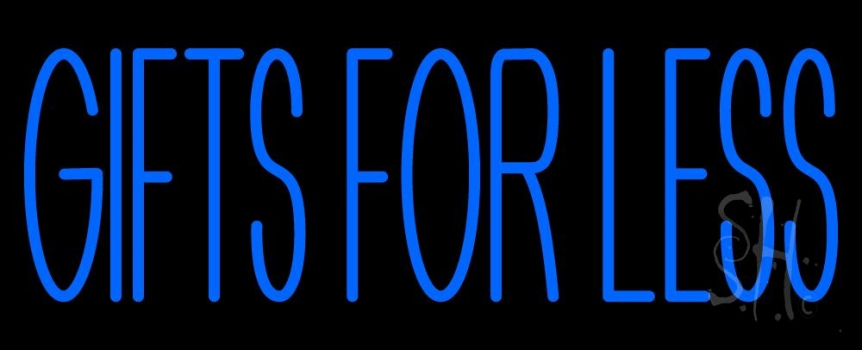 Gifts For Less Block Neon Sign