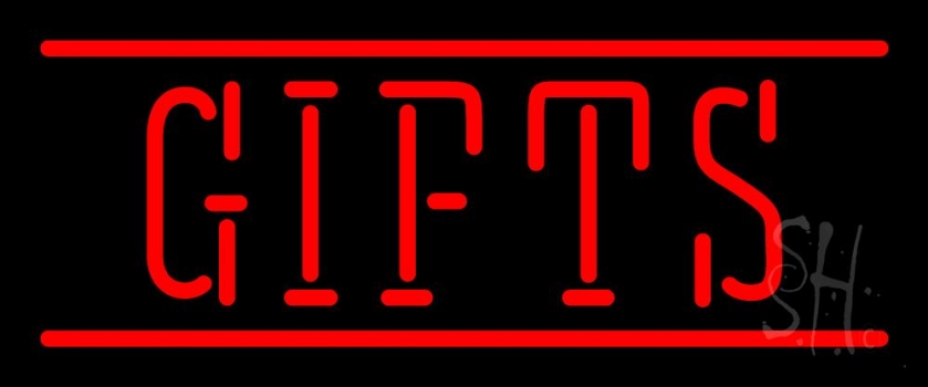Gifts Neon Sign
