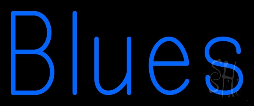 Blues Block 1 Neon Sign