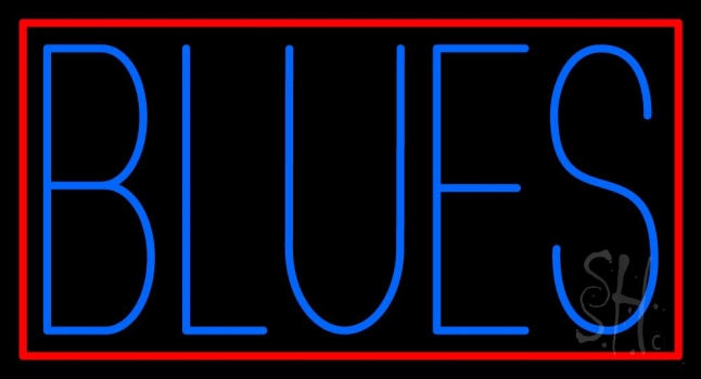 Blues Block 2 Neon Sign