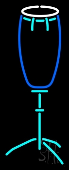 Congas Drum 1 Neon Sign