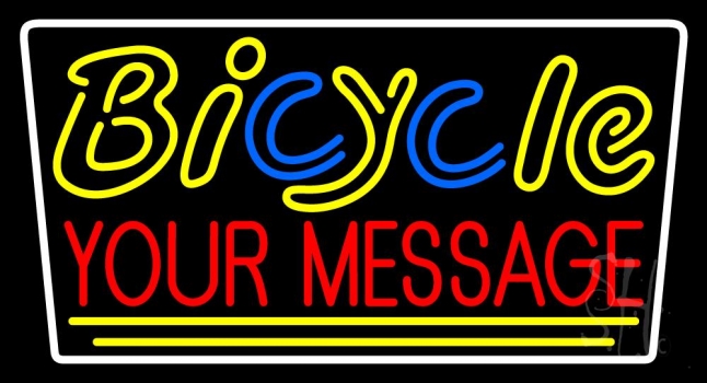 Custom Bicycle 1 Neon Sign