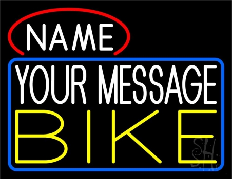 Custom Bike 1 Neon Sign