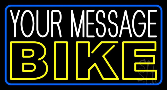 Custom Bike 2 Neon Sign