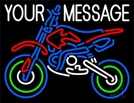 Custom Bikes 1 Neon Sign