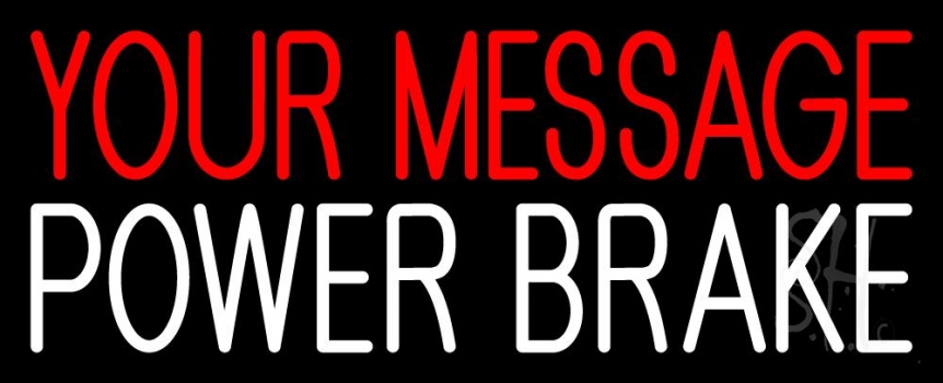 Custom Brake Neon Sign