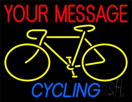 Custom Cycling 1 Neon Sign