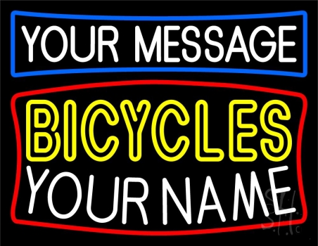 Custom Double Stroke Bicycle Neon Sign