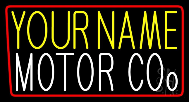 Custom Double Stroke Motor 1 Neon Sign