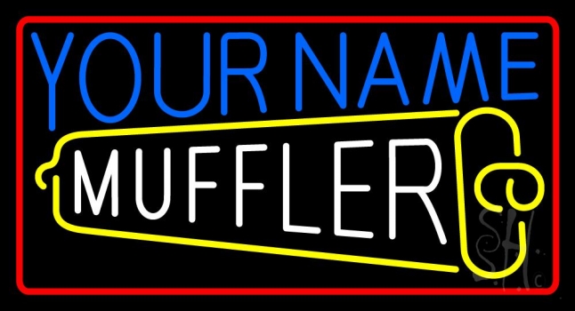 Custom Muffler 1 Neon Sign