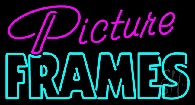 Picture Frames 1 Neon Sign