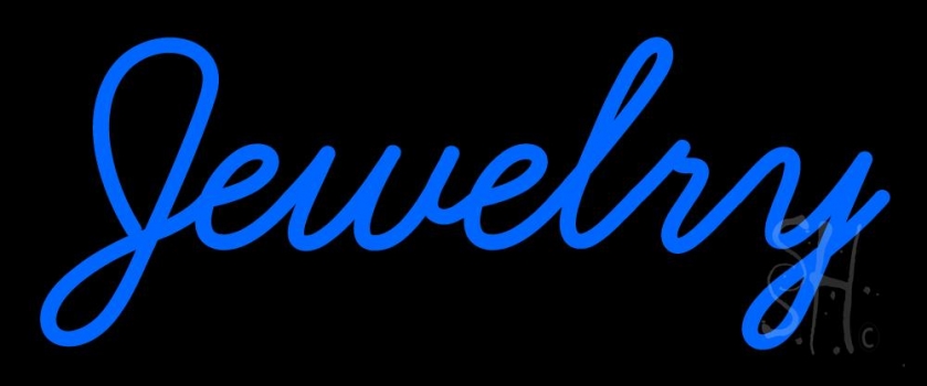 Blue Jewelry Neon Sign | Jewelry Neon Signs | Neon Light