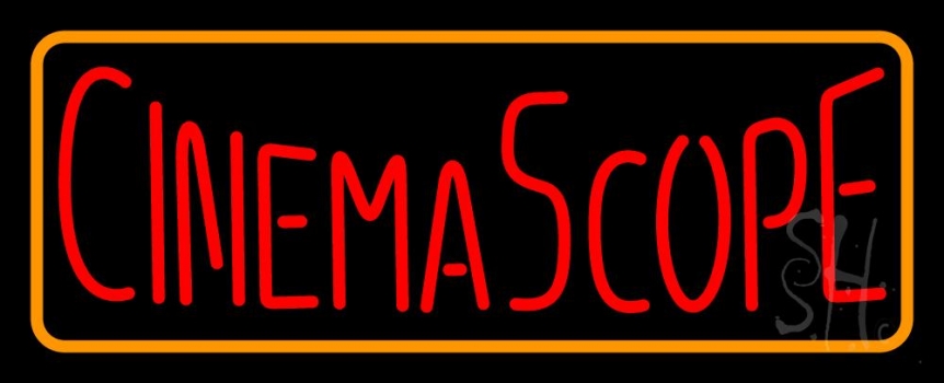 Cinema Scope Neon Sign