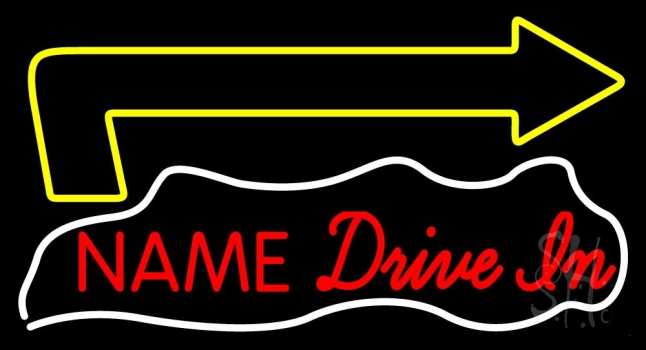 Custom Drive In Neon Sign