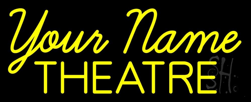 Custom Theatre Block Neon Sign