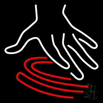 Dj Play Logo Neon Sign
