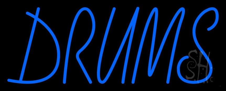 Drums Block Neon Sign