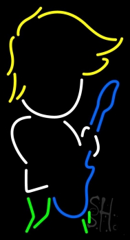 Guitar Band 2 Neon Sign