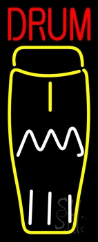 Play Drum 2 Neon Sign