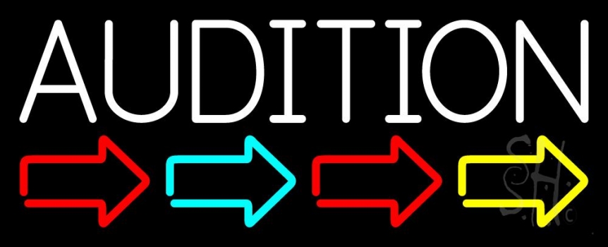 Audition Neon Sign