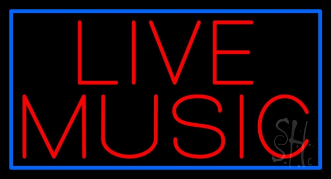 Block Live Musiv Neon Sign