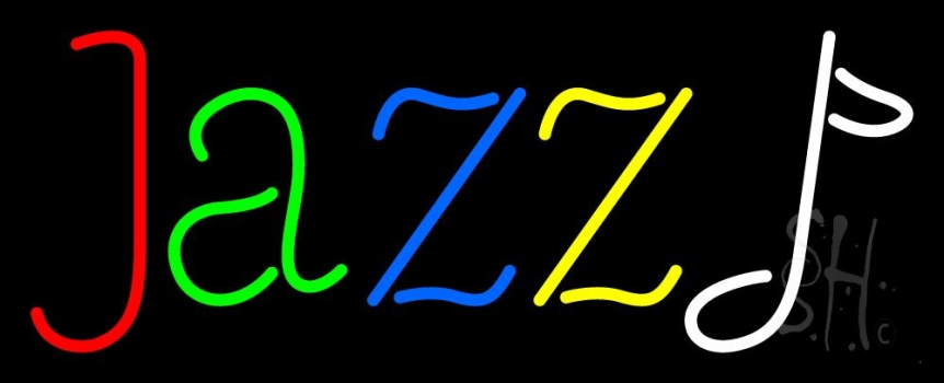Jazz Multicolor Neon Sign