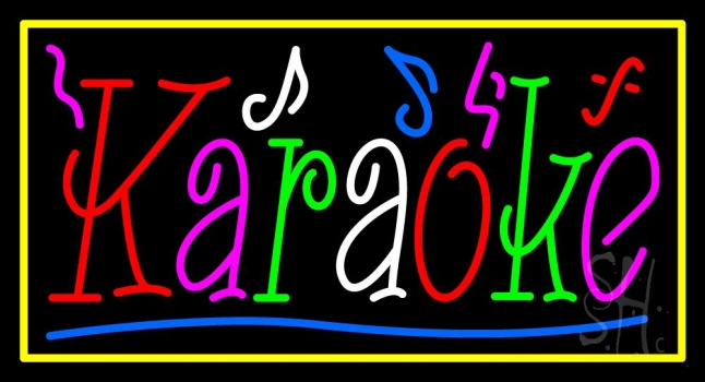 Karaoke 1 Neon Sign