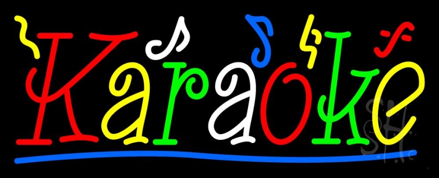 Karaoke Neon Sign