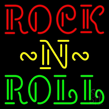 Rock N Roll 2 Neon Sign