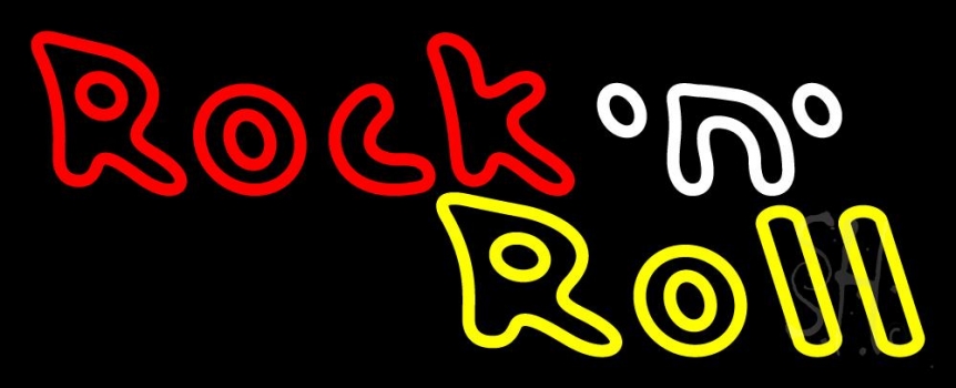 Rock N Roll Neon Sign