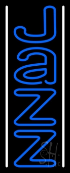 Vertical Jazz Neon Sign