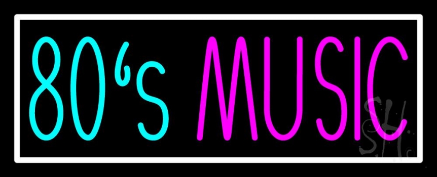 80s Music 1 Neon Sign