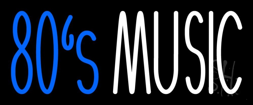 80s Music Neon Sign