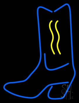 Cowboy Boot Neon Sign