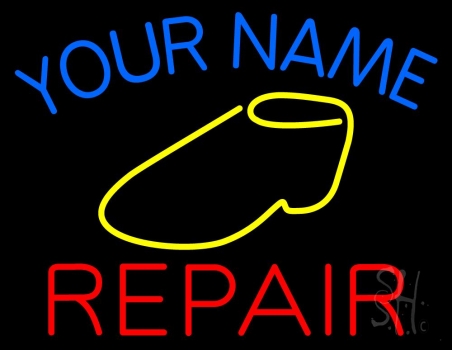 Custom Red Repair With Shoe Neon Sign