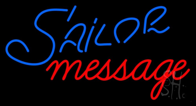 Custom Sailor Neon Sign