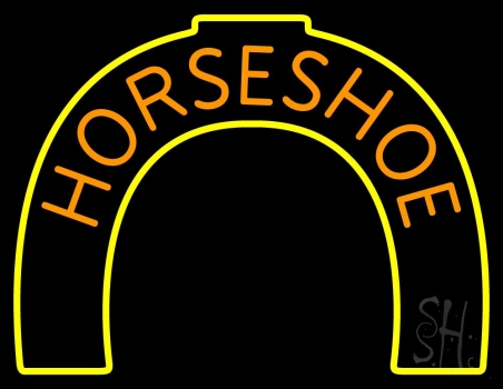Horseshoe Neon Sign