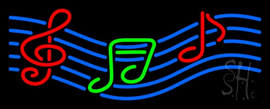 Musical Note 1 Neon Sign