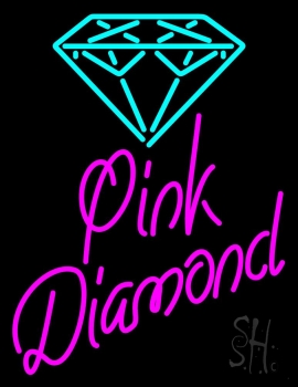 Pink Diamond Neon Sign