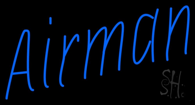 Airman Neon Sign