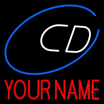 Custom Cd Neon Sign